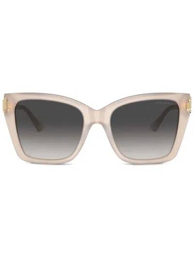 Jimmy Choo Jc5012 Sunglasses In Pink