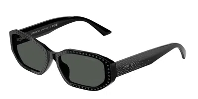 Jimmy Choo Jc5021bu 505487 Women's Sunglasses Black Size 56