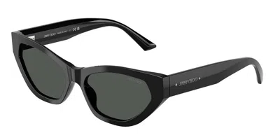 Jimmy Choo Jc5022b 500087 Women's Sunglasses Black Size 55