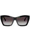 Jimmy Choo Acetate Jc5031 Sunglasses In Black