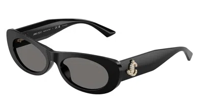 Jimmy Choo Jc5038bu Polarized 500081 Women's Sunglasses Black Size 54