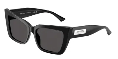Jimmy Choo Jc5041 500087 Women's Sunglasses Black Size 54