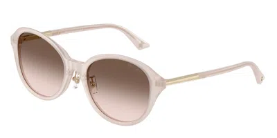 Jimmy Choo Jc5044d Vestibilità Orientale 50253b Occhiali Da Sole Rosa Per Donna In Metallic