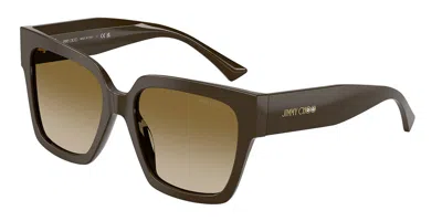 Jimmy Choo Jc5047b 506013 Women's Sunglasses Green Size 54