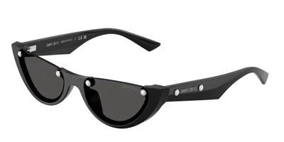 Jimmy Choo Jc5049hu 500087 Occhiali Da Sole Neri Per Donna In Black