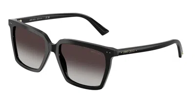 Jimmy Choo Jc5051 50008g Occhiali Da Sole Neri Per Donna In Black