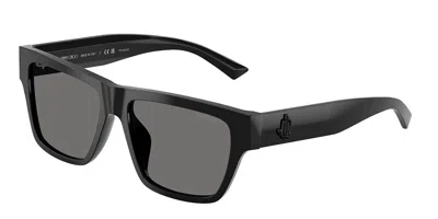 Jimmy Choo Jc5052u Polarized 500081 Occhiali Da Sole Neri Per Donna In Red