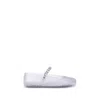 Jimmy Choo Transparent Rubber The Jelly Ballerinas In Transparent