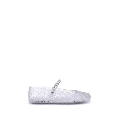 JIMMY CHOO JELLY BALLERINAS