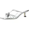 Jimmy Choo Jemma 50 Womens Tassel Leather Mule Sandals