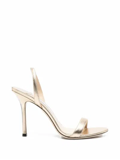 Jimmy Choo Jenn Leather Sandals In Multi