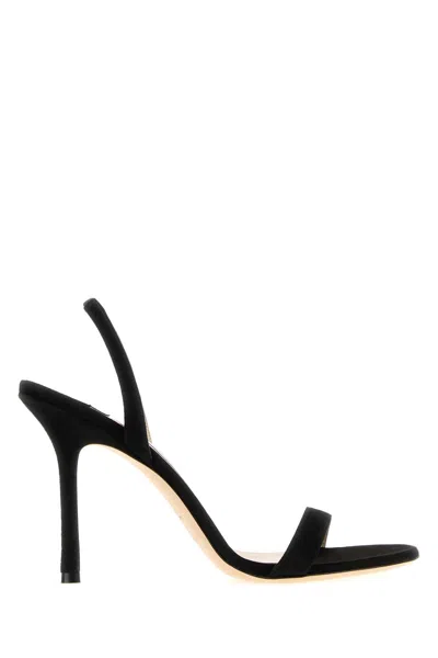 Jimmy Choo Jenn Sandal In Black