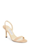 Jimmy Choo Jenn Slingback Sandal In Neutral
