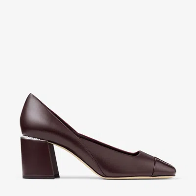 Jimmy Choo Jenson 65 In Burgundy