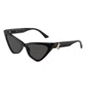 Jimmy Choo Jc Logo Acetate Cat-eye Sunglasses