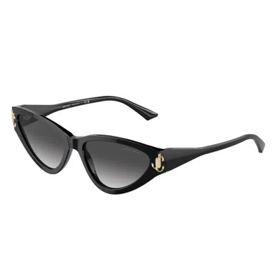Jimmy Choo Woman Sunglasses Jc5019 In Grey Gradient