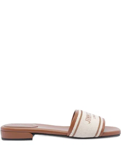 JIMMY CHOO JOA FLAT SANDALS