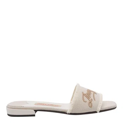 Jimmy Choo Joa Logo-embroidered Sandals In Multi