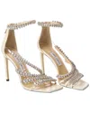 Jimmy Choo Josefine Crystal Strappy Cocktail Stiletto Sandals