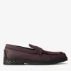 Jimmy Choo Josh Loafers In Red
