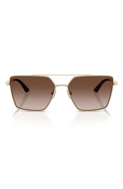 Jimmy Choo Joss 58mm Gradient Square Sunglasses In Multi