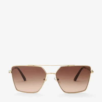 Jimmy Choo Joss In E3006 Pale Gold