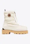 Jimmy Choo Padded Ankle Boots With Distinguished Logo In Neutral