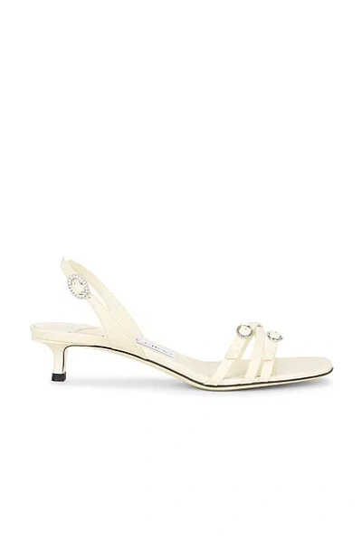 Jimmy Choo Kaira 35 Sandal In White