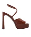 Jimmy Choo 125mm Karli Ankle-strap Heeled Sandals In Multi