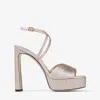 Jimmy Choo 125mm Karli Sandals In Macaron