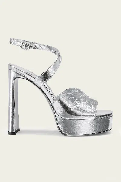 Jimmy Choo Karli/pf 125 Platform Sandal In Silver
