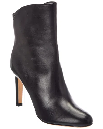 Jimmy Choo Karter Ab 85 Leather Bootie In Black
