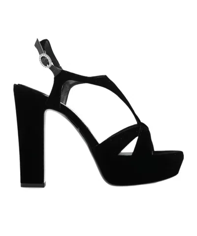 Jimmy Choo Kesia 120 Sandals In Black
