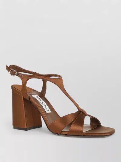 Jimmy Choo Retro-inspired Feminine Pumps In Brown