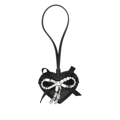 Jimmy Choo Keyring In Black