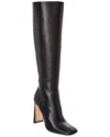 Jimmy Choo Kinsey 95 Leather Knee-high Boot In Black