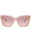 Jimmy Choo Woman Sunglass Jc5012 In Pink