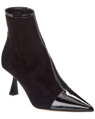 Jimmy Choo Kix/z 65 Suede & Patent Bootie