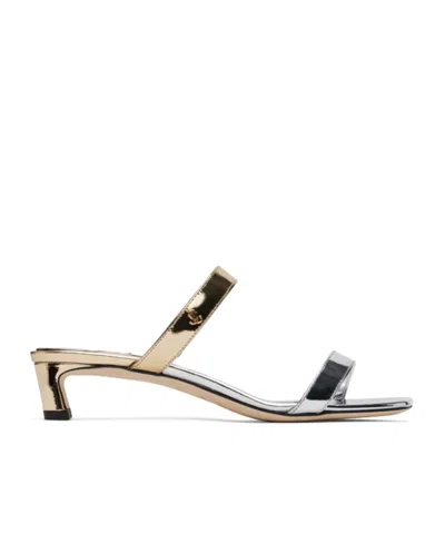 Jimmy Choo Kyda 35 Square Head Sandals In Multicolor