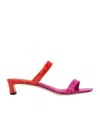 Jimmy Choo Kyda 35mm Leather Mules In Red