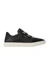 Jimmy Choo Lace-up Sneakers In Black