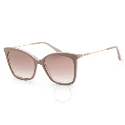 Jimmy Choo Ladies Beige Butterfly Sunglasses Macis-022c-ha In Pink