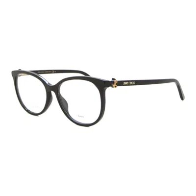 Jimmy Choo Ladies Black Square Eyeglass Frames Jc309 0dxf00