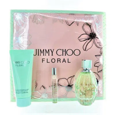 Jimmy Choo Ladies Floral Gift Set Fragrances 3386460113564
