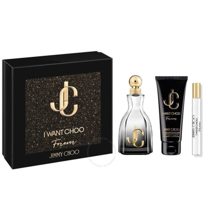 Jimmy Choo Ladies I Want Choo Forever Gift Set Fragrances 3386460134422 In White