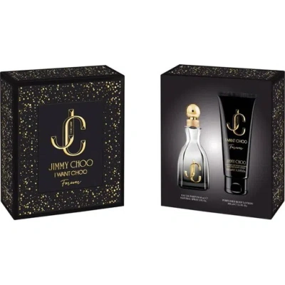 Jimmy Choo Ladies I Want Choo Forever Gift Set Fragrances 3386460167376 In Black