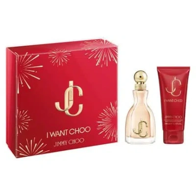 Jimmy Choo Ladies I Want Choo Gift Set Fragrances 3386460167321 In Multi