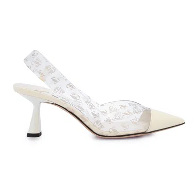 Jimmy Choo Ladies Liya 65 Slingback Pointed Toe Pumps In Animal Print