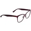 Jimmy Choo Ladies Purple Cat Eye Eyeglass Frames Jc189 Fn1 53 In Purple