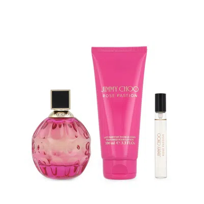 Jimmy Choo Ladies Rose Passion Gift Set Fragrances 3386460142663